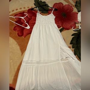 white maxi dress